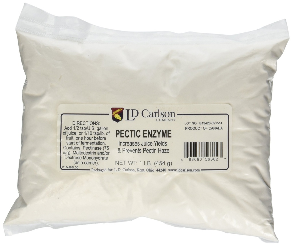 Pectic 효소 (분말) - 1 lb.