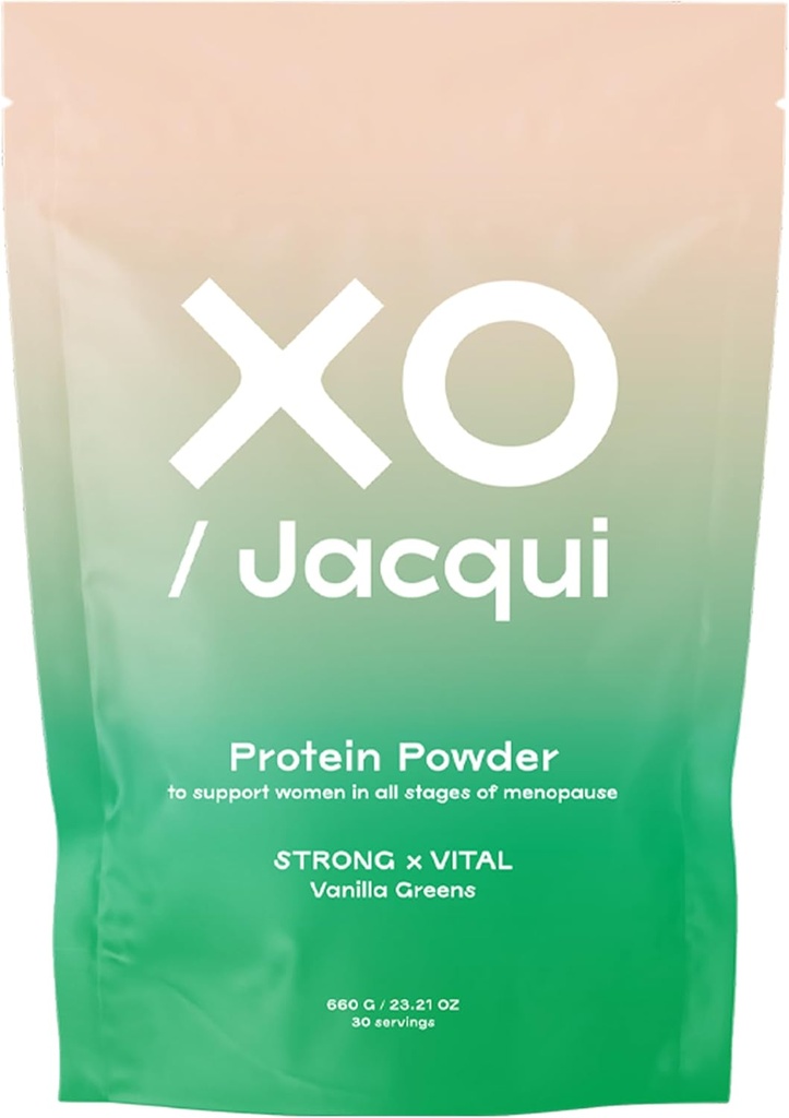 유기 & Vegan Protein Powder for Women Vanilla Greens – 과학적 백업 및 영양 성분으로 만든 맛있는 단백질 분말 – 모든 단계에서 여성을 지원하는 유기 단백질 분말