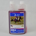 SU-PER B-12 에너지 말 보충교재 - Equine 비타민 B-12 & B-9 Folic 산성 지원 액체 - 최고 성과를 위한 빨간 혈액 세포 생산 & stamina 지원 - Quart, (2 팩)