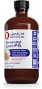 QNL Fermented Liver-PG - Vegan Liver Aid 보충교재 - 유기 심황 & 우유 이틀을 포함합니다 - 여성 & 남자를 위한 간병 지원 보충교재 - 8개 fl oz