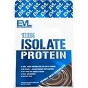 Evlution Nutrition 100 % Isolate, Whey Isolate Protein Powder, 25 G의 빠른 흡수 단백질, 설탕 추가, 저탄소, 글루텐 프리 (더블 리치 초콜릿, 1 LB)