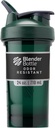 BlenderBottle Shaker Bottle Pro 시리즈 단백질 쉐이크 및 Pre Workout, 24Ounce, 녹색 완벽