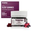 Troomy Sleep Reishi + Melatonin Great Tasting 버섯 Gummies - 편안한 수면 지원 - 검은 딸기 - 30 개