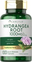 Carlyle Hydrangea 뿌리 캡슐 | 1,000mg | 100 개 | 비 GMO, 글루텐 무료 추출물