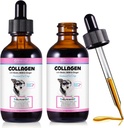개, 개 교원질 액체 하락을 위한 교원질 Biotin, MSM & Ginger 소화 & Immunity 지원, 이치 기복, 피부 & 외투 및 합동 건강, 개 보충교재 60ml-2pcs를 가진 교원질