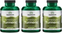 Swanson Full Spectrum Turmeric (Curcumin) - 관절 건강, 소화, 심장 건강 및 간 지원 보충 - Curcuma Longa Formula Promoting Memory Support - (240 캡슐) 3 팩