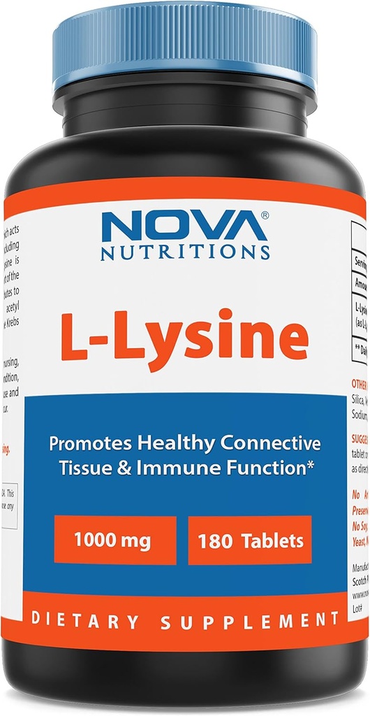노바 영양 L-Lysine 1000 mg - 180 정제