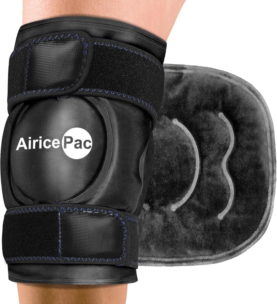 무릎 통증 완화, 부상, 붓기, 무릎 보충 수술, 관절염, Meniscus 눈물 및 ACL, 검정을 위한 찬 압축 치료를위한 얼음 팩
