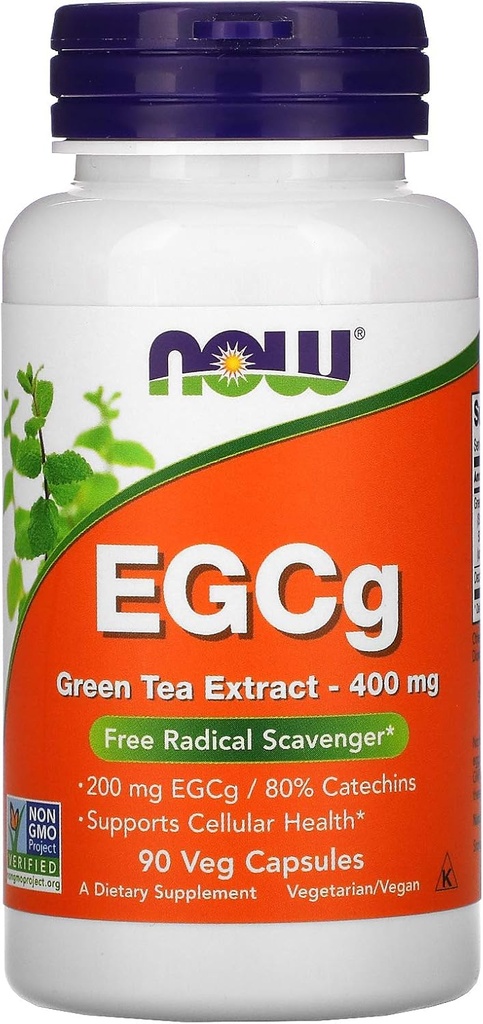 지금 음식 EGCG 400mg 녹차, 90 CT
