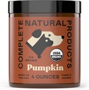 애완 동물을위한 완벽한 천연 제품 유기 호박 분말 - 4oz - 순수한 유기 호박 분말