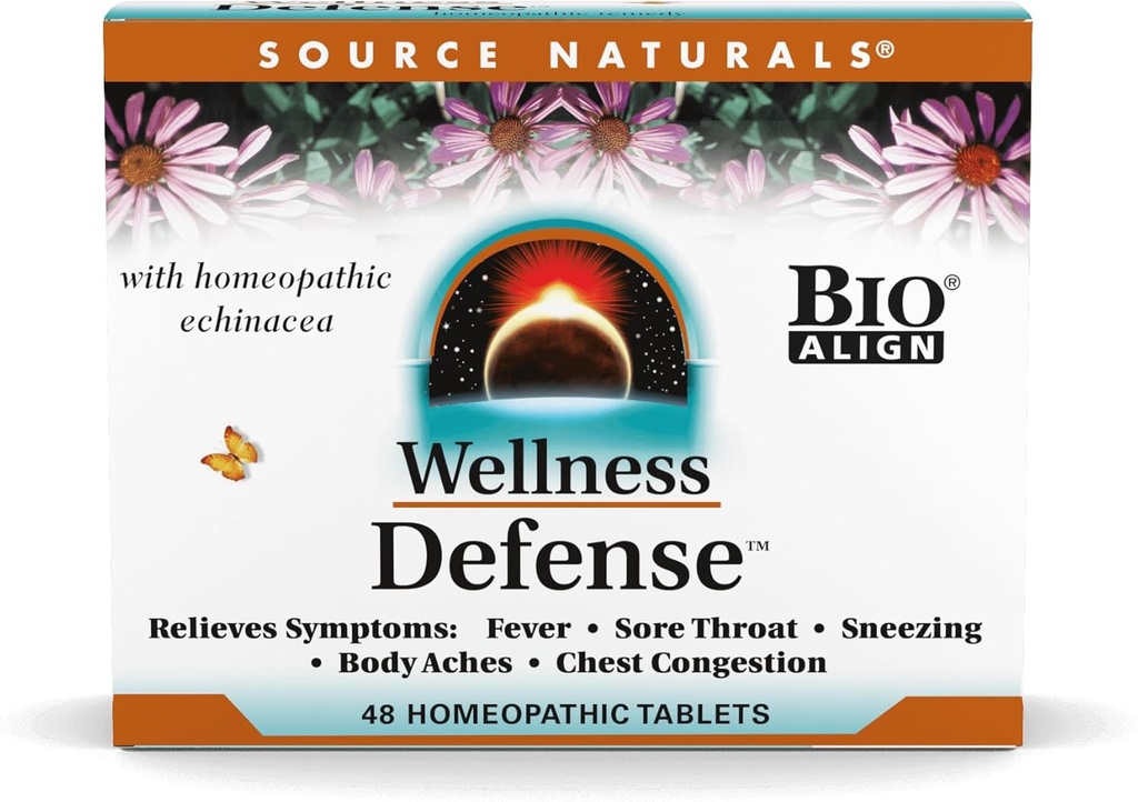 Source Naturals Wellness Defense - 48 태블릿