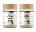 Snap Supplements Liver Health & Detox Supplement - 간과 소화 건강, 60 채식 캡슐 (2 팩)에 대한 천연 지원