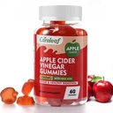 Apple Cider Vinegar Gummies 60는 Metabolism, Digestion, Detox, Gut & Immune 건강을 위한 비타민 B6 비타민 B12를 가진 1000mg AVC를 조사합니다