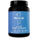 규칙 1 명확한 Whey Isolate - 20g 9g EAA, 300mg의 Electrolyte 무기물, 90 칼로리, 빛, Crisp 및 새로 고침 맛 (27 서빙, 블루 라즈베리)