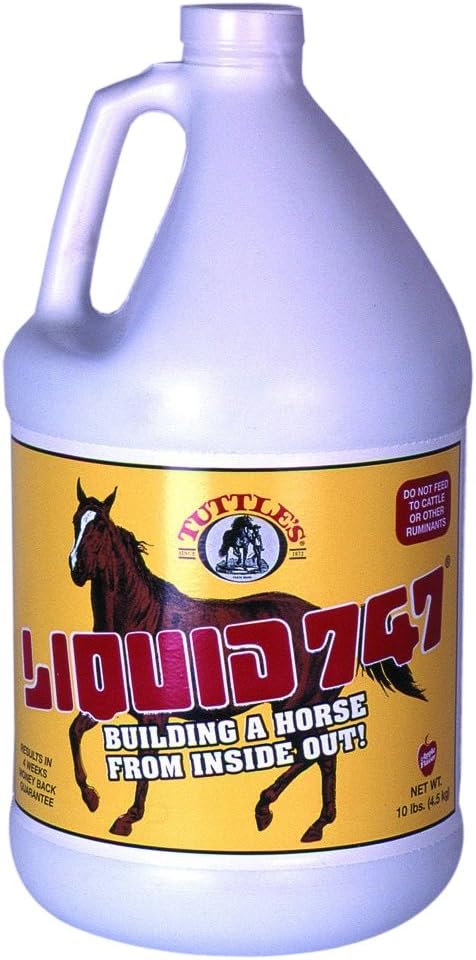 YTEX Equine D GAL Tuttle의 액체 747 피드 보충