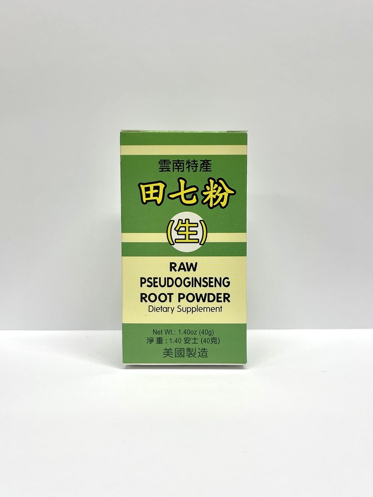 익지않는 Pseudoginseng 뿌리 분말 초본 보충교재는 건강한 심장 혈관 체계 1.4oz를 승진시키기를 위한 것을 돕습니다 미국에서 만든