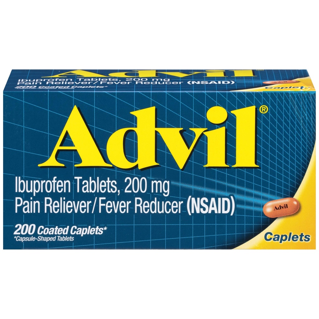Advil Ibuprofen 정제, 200 조사