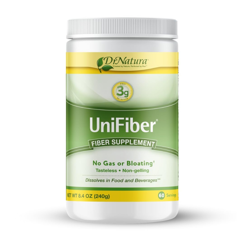 Natura® Unifiber 박사, 천연 섬유 보충, 8.4-Ounce