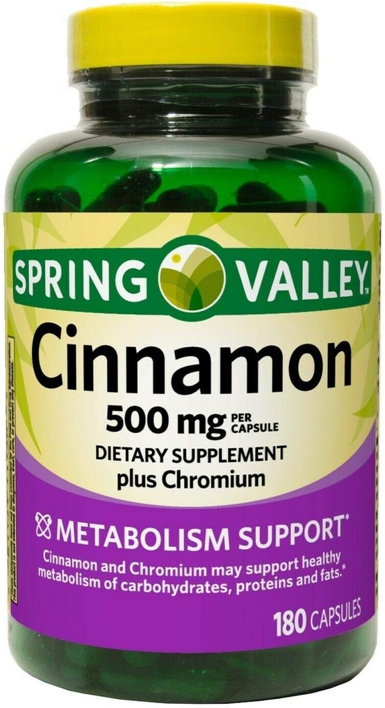 봄 밸리 Cinnamon 500mg 대사 지원