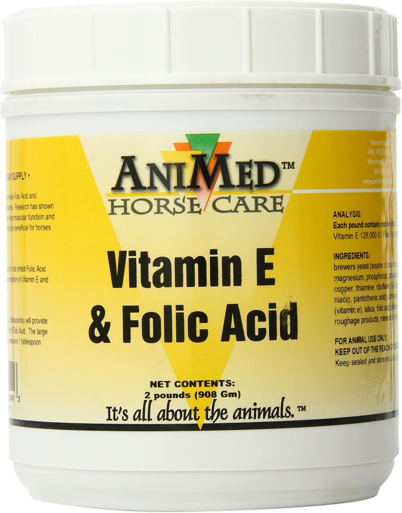 AniMed 비타민 E Folic 산 (2 lb)