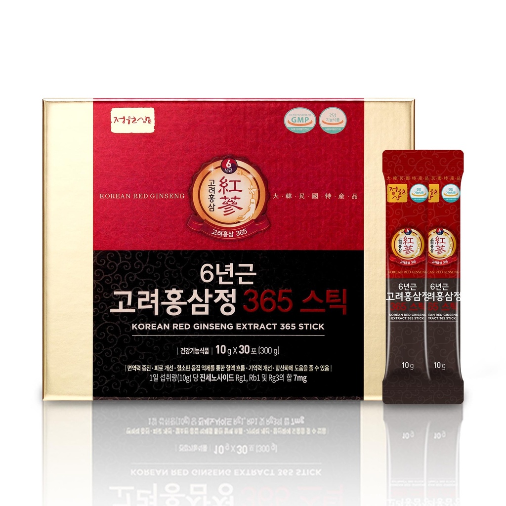 6 년 빨간 인삼 365 스틱