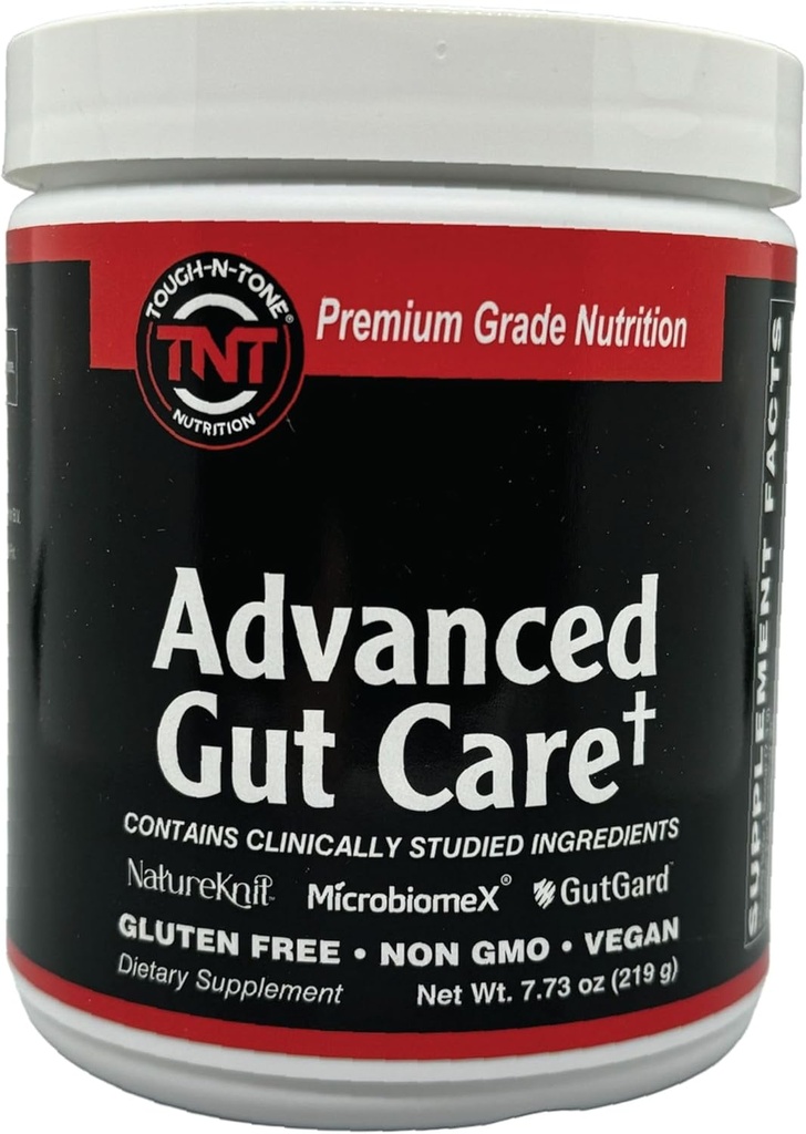 TOUGH-N-TONE Advanced Gut Care 건강 비 GMO, 글루텐 무료, 비건