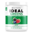 NutraOne 이상적인 녹색 산화 방지제 및 Nutrient-Rich 슈퍼 푸드 그린 분말 보충 베리 - 30 서빙