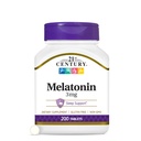 21 세기 Melatonin 3mg Gentle 힘 정제, 200의 조사, 성인을 위한 잠 원조는, Relaxation & Restful 잠, 비 Habit 형성, 글루텐 자유로운, 비 GMO를 승진시킵니다