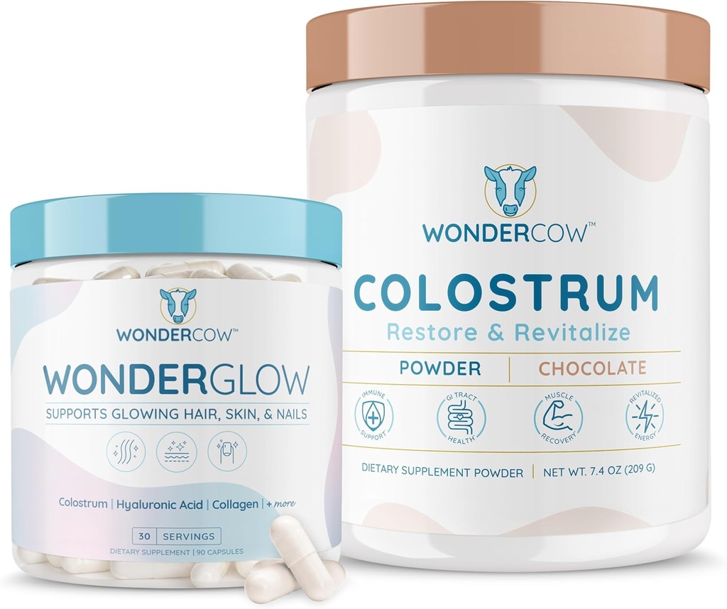WONDERCOW WonderGlow 초콜릿 콜로스트 묶음