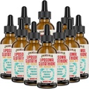 Liposomal 글루타티온 액체 2000MG – 여자 & 남자를 위한 산화 Detox 보충교재, 노화 방어, 살아있는 기능 & 에너지, Hyaluronic 산 + 알로에 Vera + 비타민 C, 자연적인 & Vegan, 20 FL.OZ