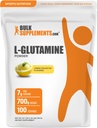 BulkSupplements.com L 글루타민 분말 - 글루타민 보충교재, 아미노산 보충교재 - 레몬 이탈리아 아이스크림, 서빙 당 7g, 700g (1.5 lbs) (팩 1)