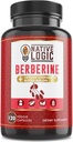 Berberine HCL 1200mg with Ceylon Cinnamon, Bitter Melon 및 Green Tea Extract | 면역 체계 지원과 심장 건강 지원 - 120 캡슐