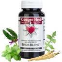 Kroeger 허브 제품, Sinus Blend, 성인을위한 모든 천연 Sinus 지원, Congestion Relief 및 Sinus 압력 완화, 블록 또는 Suppresses Histamin, Non-GMO, 아니 보존제, 미국에서 만든