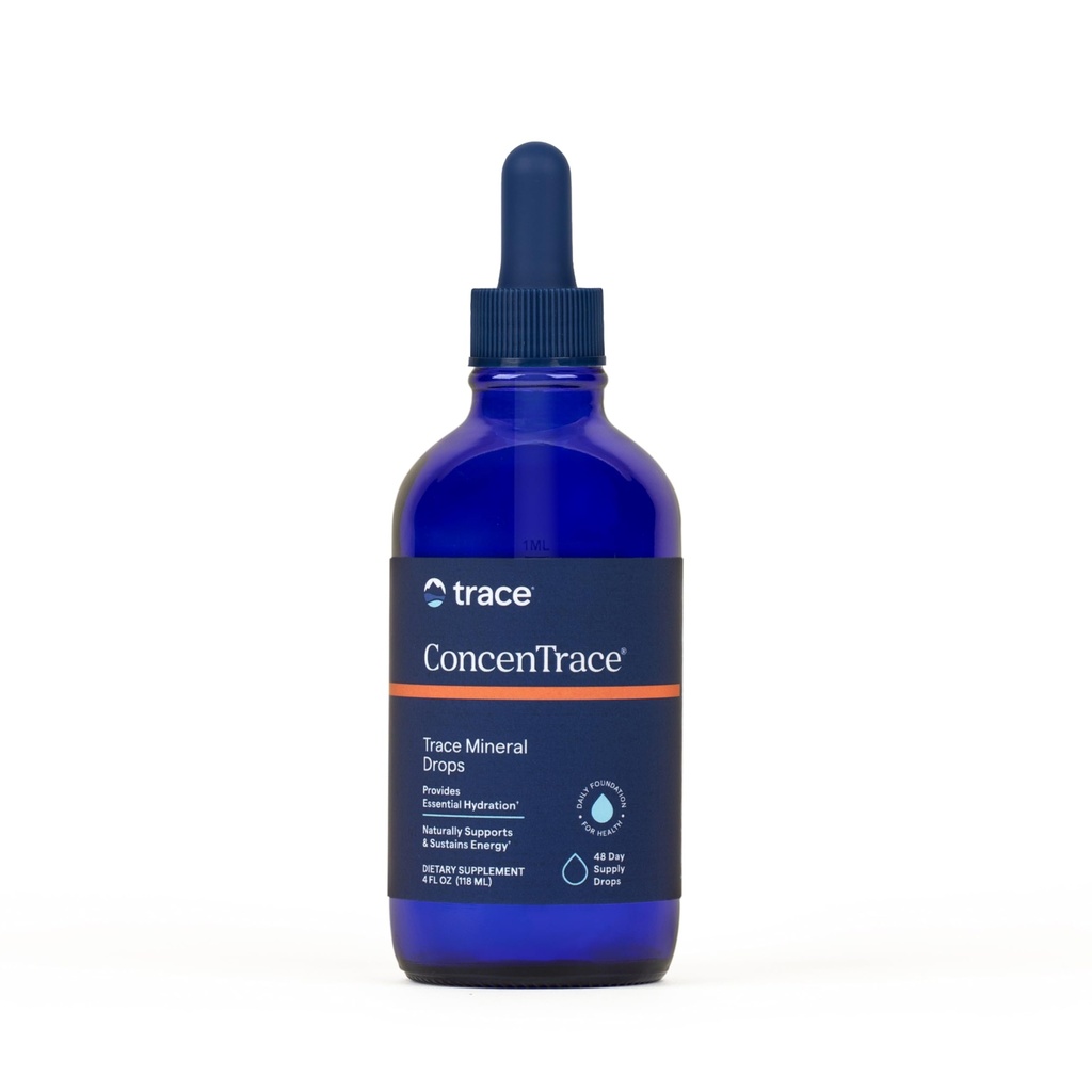 Trace Minerals ConcenTrace 무기물 하락 | 지원 에너지, 소화, 뼈 건강 & Hydration, 70+ Ionic Trace 무기물 w/Magnesium, 염화물 & 칼륨 | Keto, Vegan & Non-GMO | 48 서빙