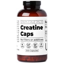 Santa Cruz Paleo Creatine 캡슐, 근육 성장 및 에너지 지원, 글루텐 무료, 케토, 설탕 무료, Paleo, 필러 없음 또는 첨가제, 크레아틴 Monohydrate 알약, 2500mg, 100 서빙, 300 캡슐