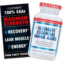 절단을 위한 궁극적인 필수 아미노산 보충교재, Fasting & 운동, 모든 9 EAAs, 3000mg, 40% Leucine, 4:1: 1 BCAA 비율, 유기 코팅, Vegan, Keto, Non-GMO, 150 정제를 가진 Binder 자유로운