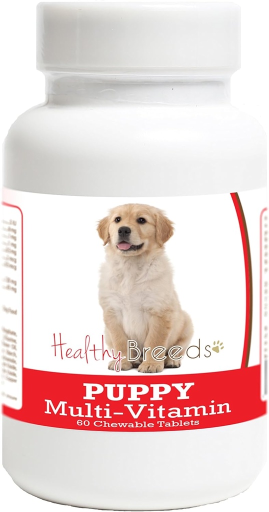 건강한 Breeds 황금 완충기 강아지 Multivitamin 정제 60 조사