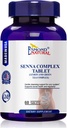 (8 팩) 에몬드 자연: Senna Complex Tablet - 레몬 & 녹차 (Bowel Health, Cleansing & Regularity), GMP, 천연 제품 인증, 미국에서 만든 - 620mg, 480 정제