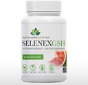셀렌ex GSH | 글루타티온 생산에 가장 좋은 | 60 캡슐|NAC 600mg, 셀레늄 200mcg, 레드 오렌지 컴플렉스 100mg