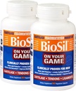 귀하의 게임에 Biosil - 60 Veggie 캡슐, 2 팩 - 특허 ch-OSA Complex - 관절 통증 완화, 유연성 및 운동 범위를위한 Collagen 생산 증가 - GMO 무료 - 60 일 공급