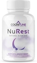 CogniTune 자연 수면 보충 - 수면 알약, 비 Drowsy 초본 수면 보조 공식 w / Melatonin, Valerian Root, Lemon Balm, Chamomile, GABA, L-Theanine, 마그네슘, 아미노산을 형성하는 비 Habit