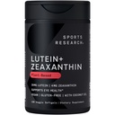 Sports Research® Lutein 및 Zeaxanthin 캡슐 - Lute-Gen® 및 유기농 코코넛 오일로 만든 눈 건강 지원 보충 - Vegan Friendly & Non-GMO Verified - 120 Veggie Softgels
