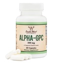 Acetylcholine (60 조사, 600mg 서빙) 고급 메모리 포뮬러, 초점 및 두뇌 지원, 초점 보충 (미국에서 제조 됨) 더블 우드