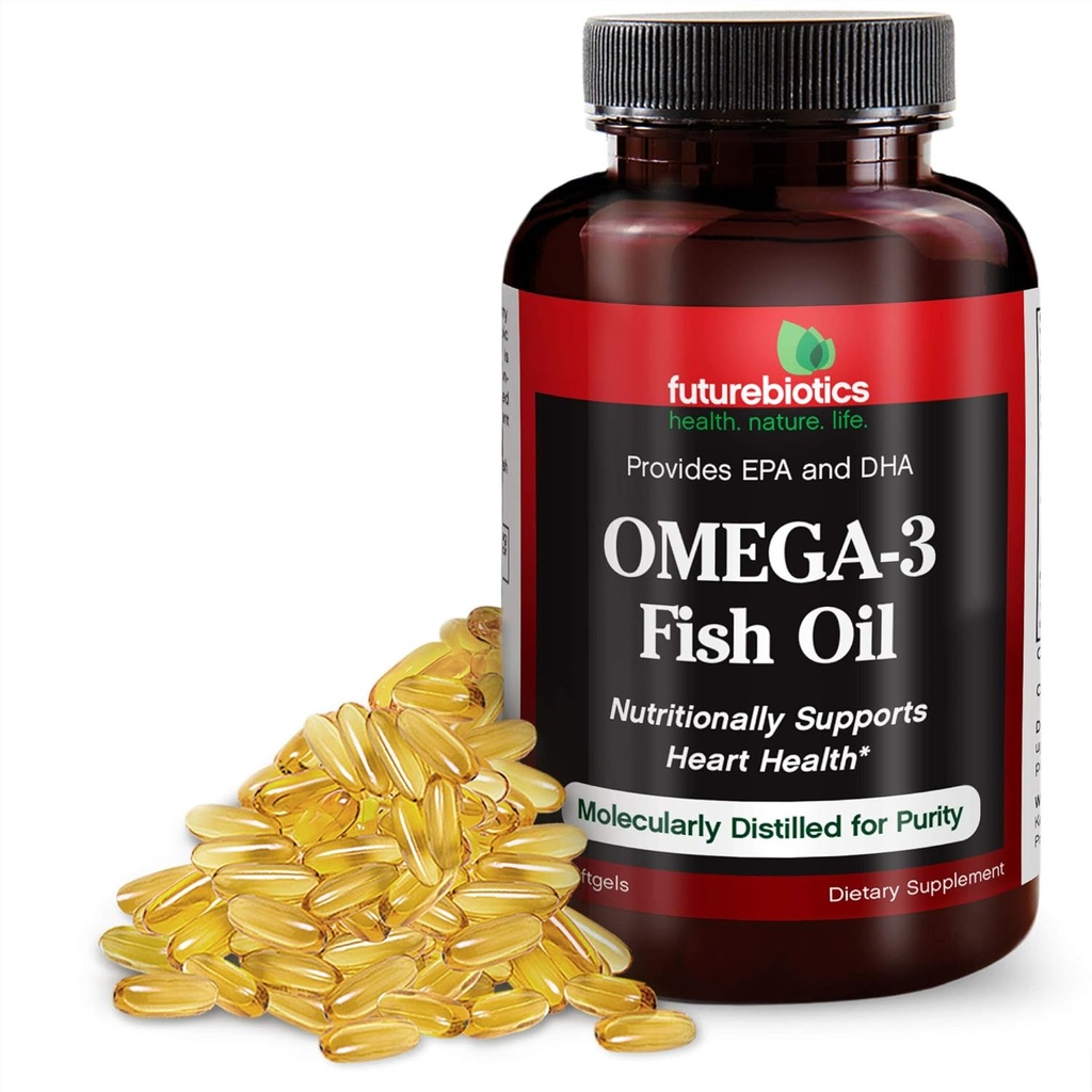 Futurebiotics Omega-3 물고기 기름, 100 채식 Softgels