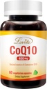 Lovita CoQ10 400mg 보충제 | Easliy Absorbed Coenzyme Q10 Powder | Antioxidant Co Q10 Enzyme | 지원 심장 건강 | Vegan | 60 캡슐