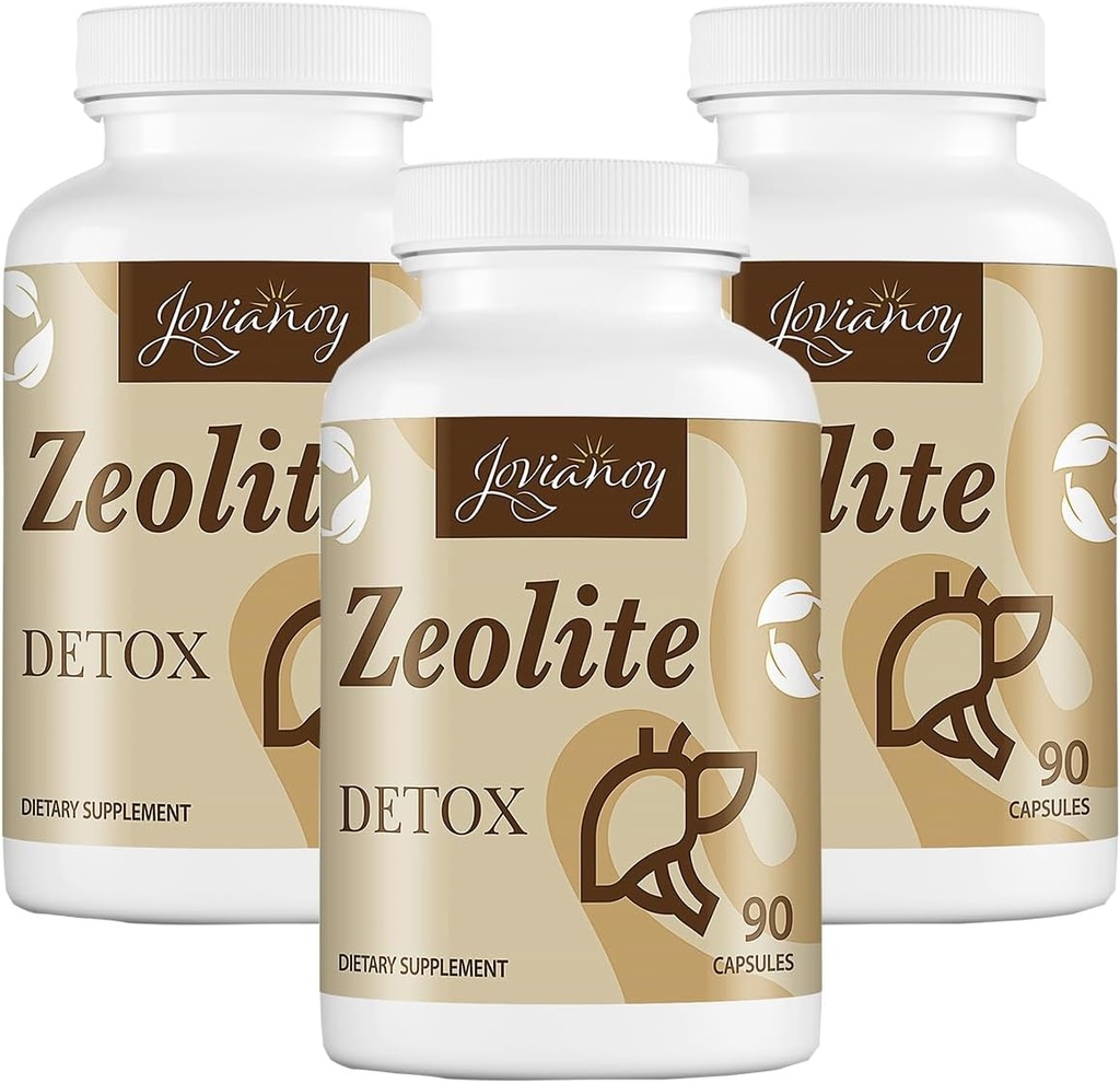 비석 Detox 캡슐, 유기 활성화 된 숯, 벤토나이트 클레이, 1-2 μm Clinoptilolite, 최대 흡수, Gut Liver Detox Cleanse 전체 바디 여성 남성, 270 캡슐