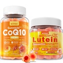 NEVISS 설탕 자유로운 CoQ10 Gummies 60 조사 + Lutein Gummies 60 조사