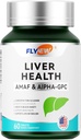 Liver Health, Non-Milk Thistle Formula Detox & Repair, Liver Support Made in USA, NADH & Alpha-GPC, PQQ, L-Theanine, 늦은 복구, 60 정제