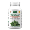 ANDREW LESSMAN 최대 L + Z Astaxanthin 240 Softgels - 12mg Lutein, 6mg Zeaxanthin, 4mg Astaxanthin. 눈과 뇌 건강을 지원하고 건강한 비전을 촉진하는 중요한 영양소.