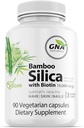 Biotin Vegan를 가진 대나무 실리카 친절한 3 달 공급